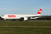 Swiss International Airlines Boeing 777-3DE(ER) (HB-JNB) at  Schwerin-Parchim, Germany