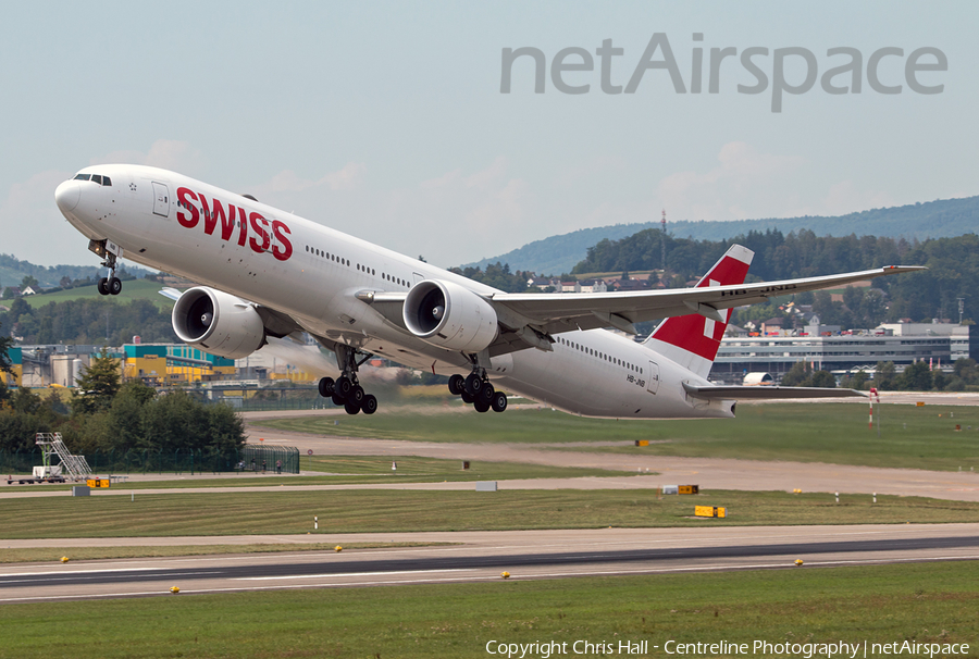 Swiss International Airlines Boeing 777-3DE(ER) (HB-JNB) | Photo 527870