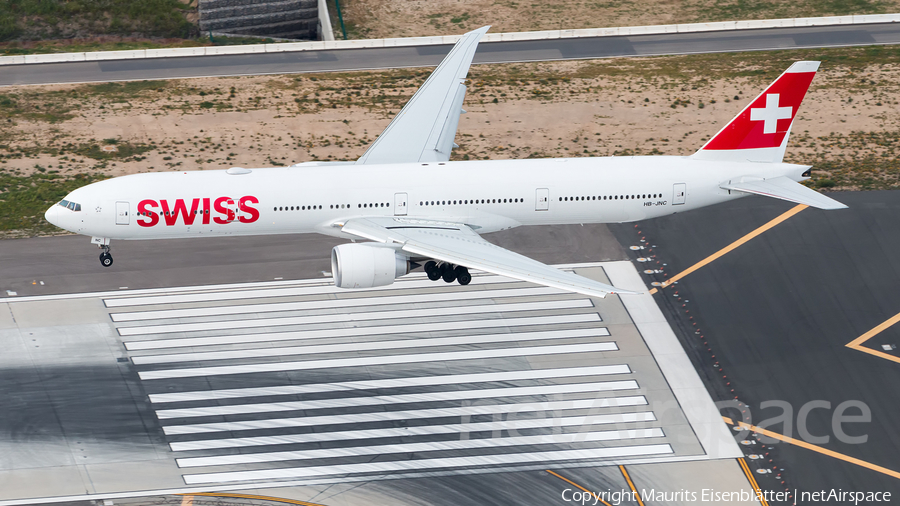 Swiss International Airlines Boeing 777-3DE(ER) (HB-JNC) | Photo 152663