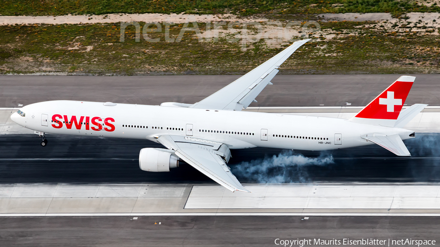 Swiss International Airlines Boeing 777-3DE(ER) (HB-JNC) | Photo 152664