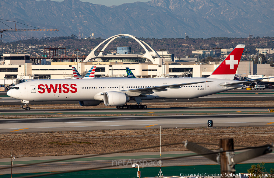 Swiss International Airlines Boeing 777-3DE(ER) (HB-JNC) | Photo 359291
