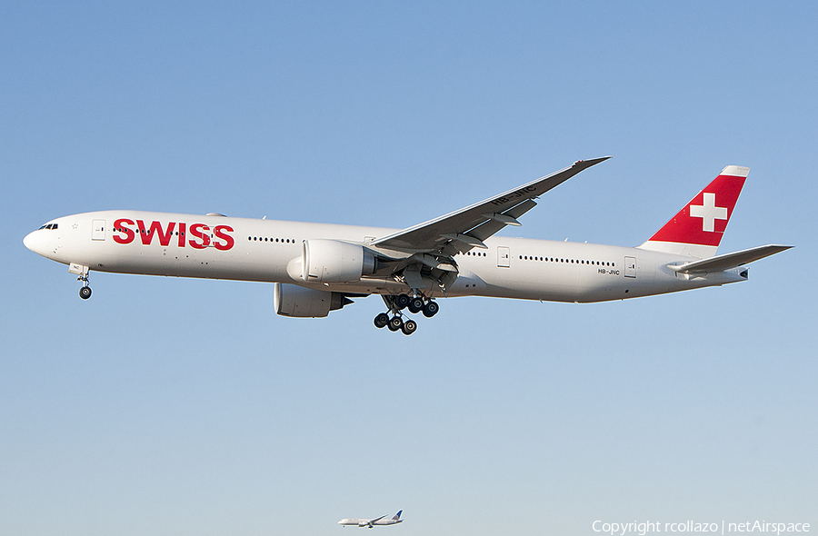 Swiss International Airlines Boeing 777-3DE(ER) (HB-JNC) | Photo 360322