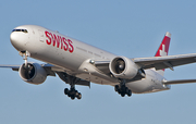 Swiss International Airlines Boeing 777-3DE(ER) (HB-JNC) at  Los Angeles - International, United States
