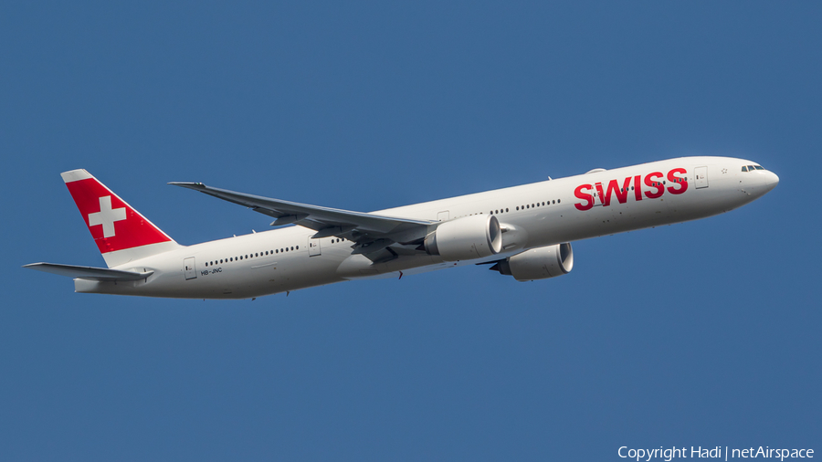Swiss International Airlines Boeing 777-3DE(ER) (HB-JNC) | Photo 106826