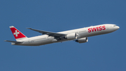 Swiss International Airlines Boeing 777-3DE(ER) (HB-JNC) at  Schwerin-Parchim, Germany