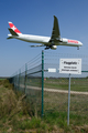 Swiss International Airlines Boeing 777-3DE(ER) (HB-JNC) at  Schwerin-Parchim, Germany