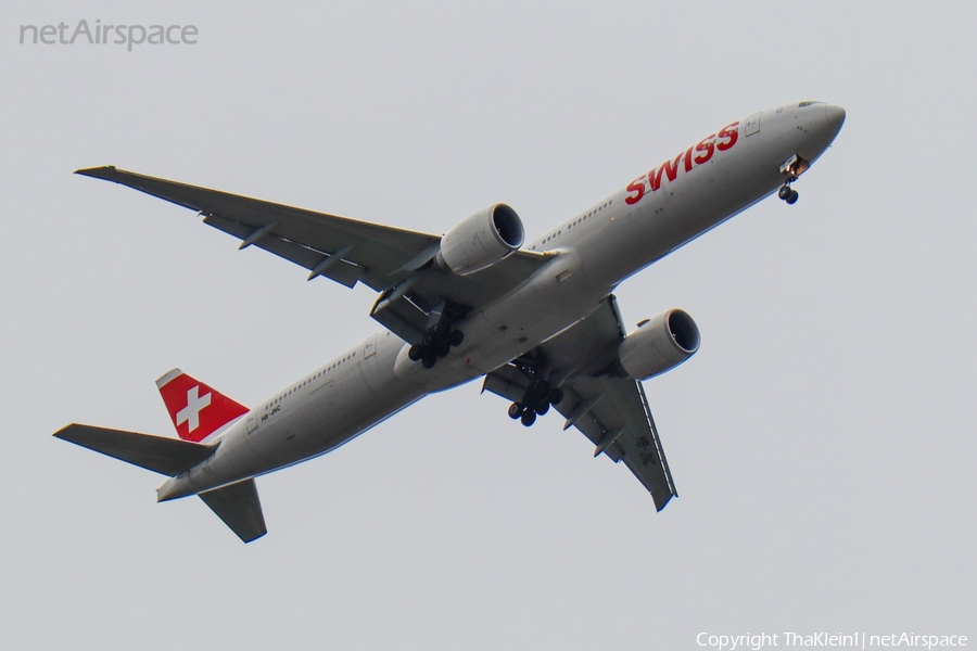 Swiss International Airlines Boeing 777-3DE(ER) (HB-JNC) | Photo 436366
