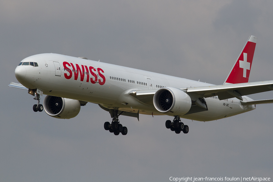 Swiss International Airlines Boeing 777-3DE(ER) (HB-JNC) | Photo 269157