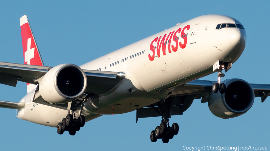 Swiss International Airlines Boeing 777-3DE(ER) (HB-JNC) | Photo 282002