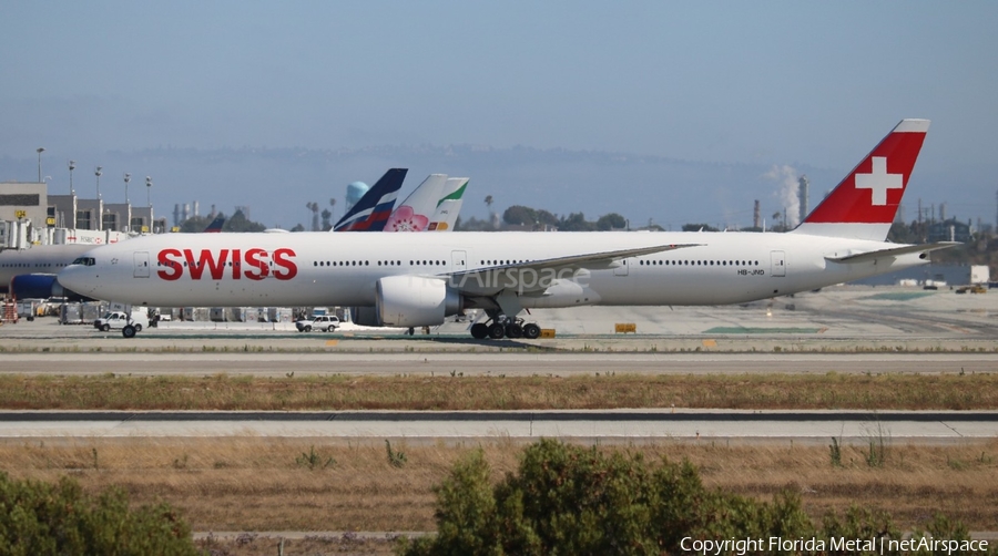 Swiss International Airlines Boeing 777-3DE(ER) (HB-JND) | Photo 302501