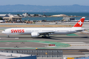 Swiss International Airlines Boeing 777-3DE(ER) (HB-JND) at  San Francisco - International, United States