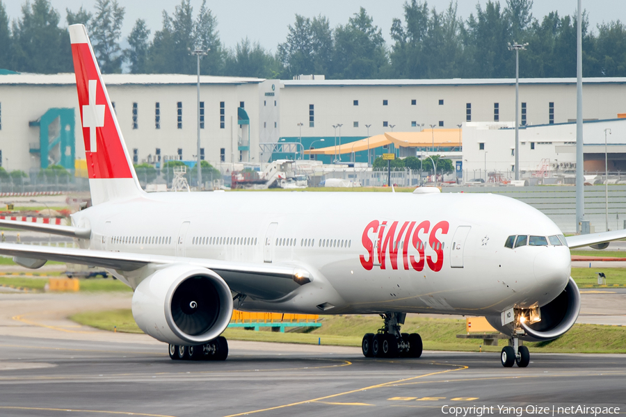Swiss International Airlines Boeing 777-3DE(ER) (HB-JND) | Photo 175138