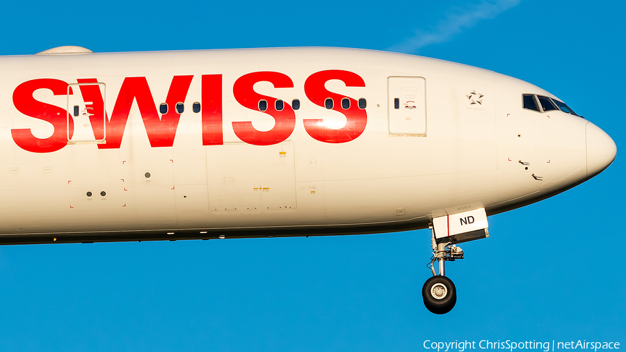 Swiss International Airlines Boeing 777-3DE(ER) (HB-JND) | Photo 282009