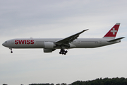 Swiss International Airlines Boeing 777-3DE(ER) (HB-JNE) at  Hannover - Langenhagen, Germany