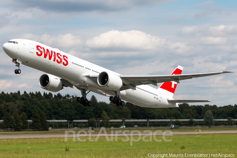 Swiss International Airlines Boeing 777-3DE(ER) (HB-JNE) | Photo 114131