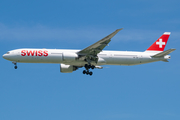 Swiss International Airlines Boeing 777-3DE(ER) (HB-JNF) at  Bangkok - Suvarnabhumi International, Thailand