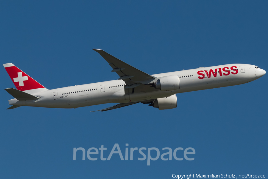 Swiss International Airlines Boeing 777-3DE(ER) (HB-JNF) | Photo 247203