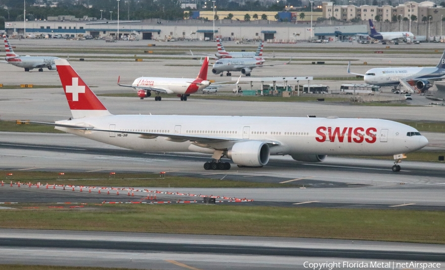 Swiss International Airlines Boeing 777-3DE(ER) (HB-JNF) | Photo 545555