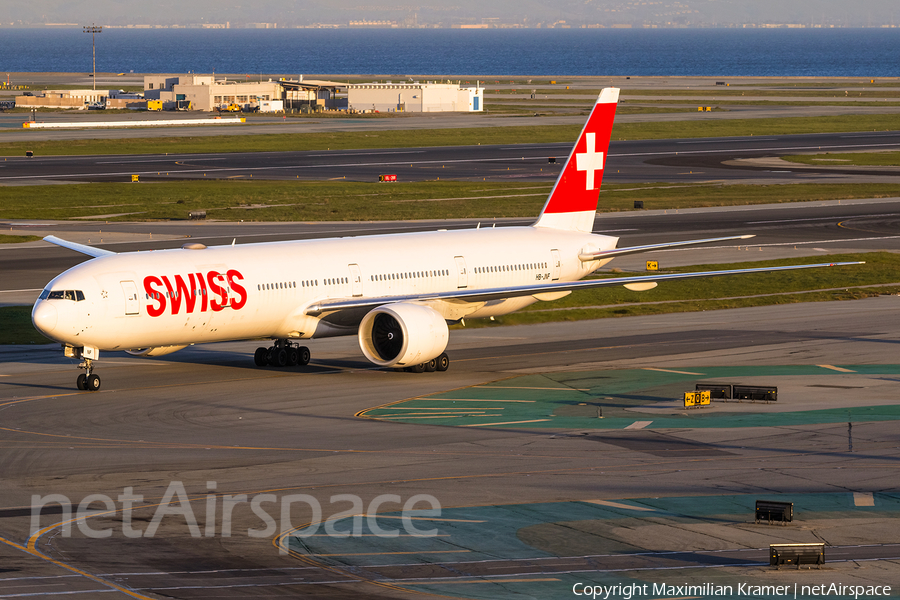 Swiss International Airlines Boeing 777-3DE(ER) (HB-JNF) | Photo 502925