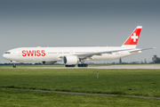 Swiss International Airlines Boeing 777-3DE(ER) (HB-JNG) at  Prague - Vaclav Havel (Ruzyne), Czech Republic