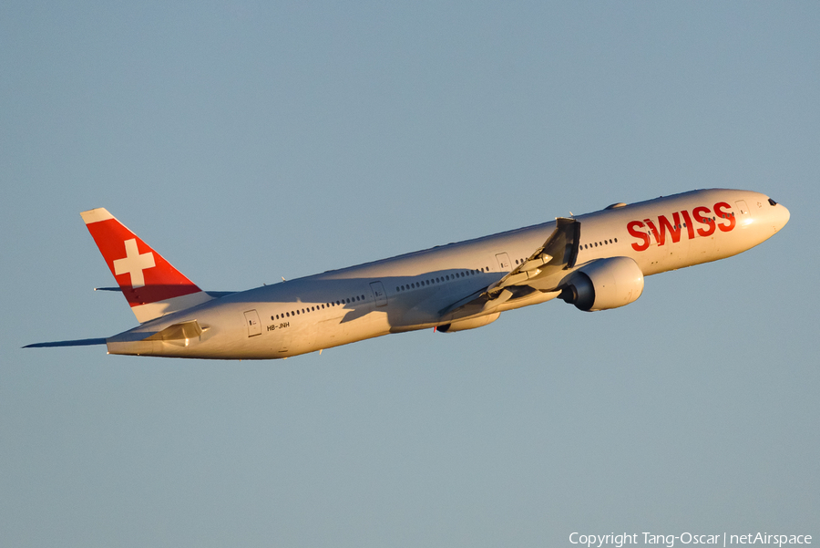 Swiss International Airlines Boeing 777-3DE(ER) (HB-JNH) | Photo 489063