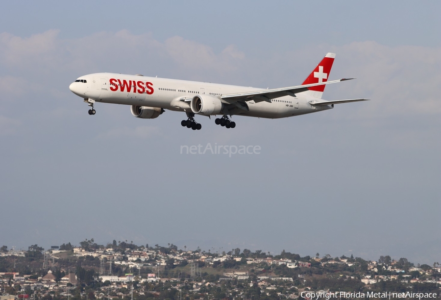 Swiss International Airlines Boeing 777-3DE(ER) (HB-JNH) | Photo 607974