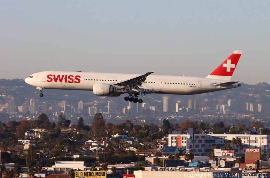 Swiss International Airlines Boeing 777-3DE(ER) (HB-JNH) | Photo 655478