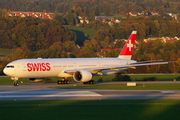 Swiss International Airlines Boeing 777-3DE(ER) (HB-JNH) at  Zurich - Kloten, Switzerland