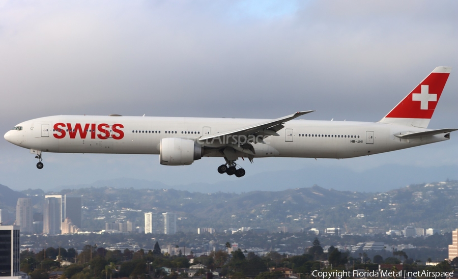 Swiss International Airlines Boeing 777-3DE(ER) (HB-JNI) | Photo 605198