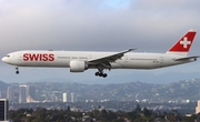Swiss International Airlines Boeing 777-3DE(ER) (HB-JNI) at  Los Angeles - International, United States