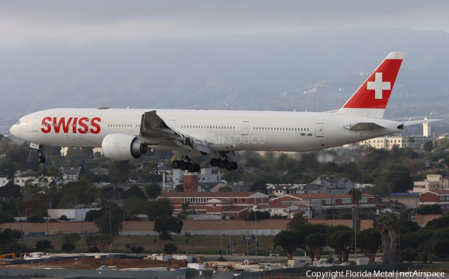 Swiss International Airlines Boeing 777-3DE(ER) (HB-JNI) | Photo 607976