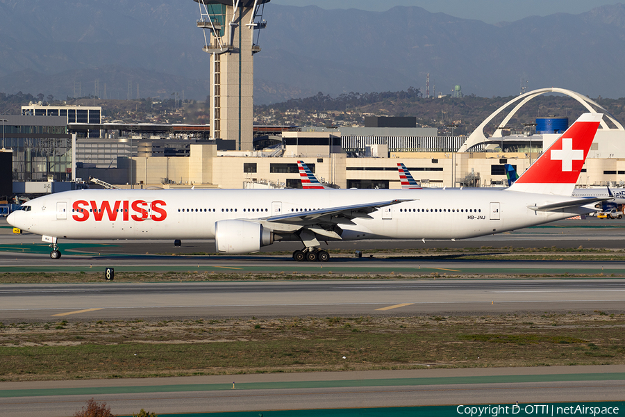 Swiss International Airlines Boeing 777-3DE(ER) (HB-JNJ) | Photo 564771