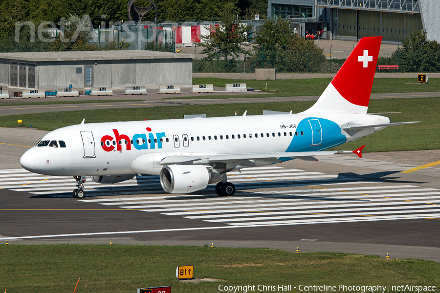 Chair Airlines Airbus A319-112 (HB-JOG) | Photo 527895