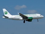 Germania Flug Airbus A319-112 (HB-JOG) at  Corfu - International, Greece