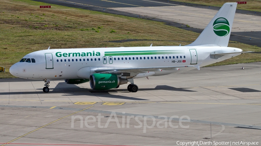 Germania Flug Airbus A319-112 (HB-JOG) | Photo 182272