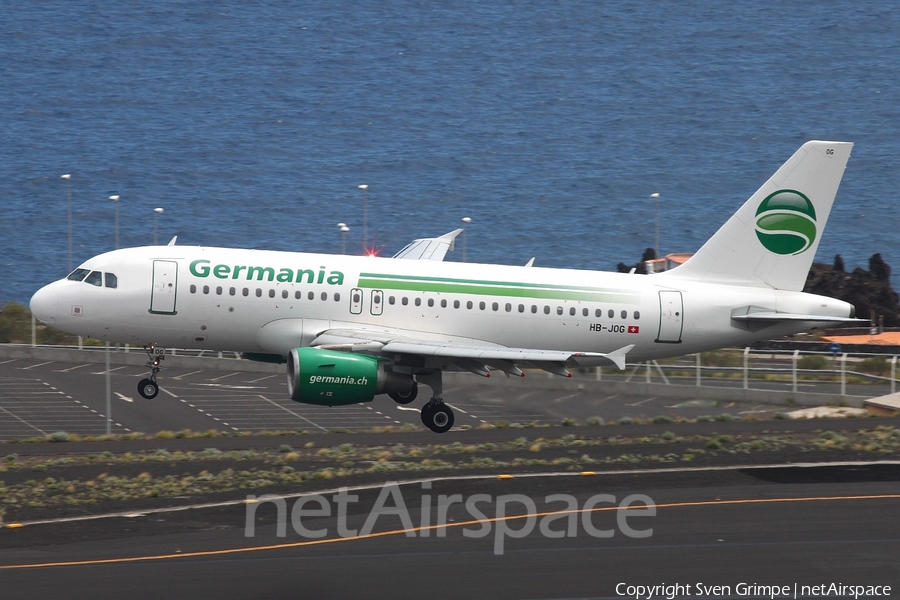 Germania Flug Airbus A319-112 (HB-JOG) | Photo 237605