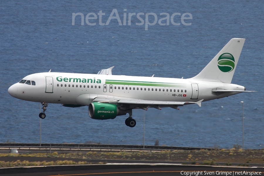 Germania Flug Airbus A319-112 (HB-JOG) | Photo 238207