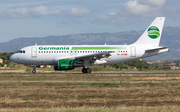 Germania Airbus A319-112 (HB-JOH) at  Palma De Mallorca - Son San Juan, Spain