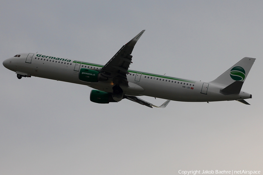 Germania Flug Airbus A321-211 (HB-JOI) | Photo 187890