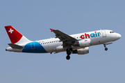 Chair Airlines Airbus A319-112 (HB-JOJ) at  Tenerife Sur - Reina Sofia, Spain