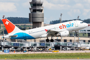 Chair Airlines Airbus A319-112 (HB-JOJ) at  Zurich - Kloten, Switzerland