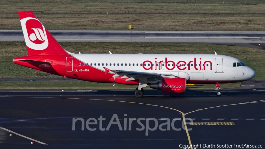 Air Berlin (Belair) Airbus A319-112 (HB-JOY) | Photo 234136