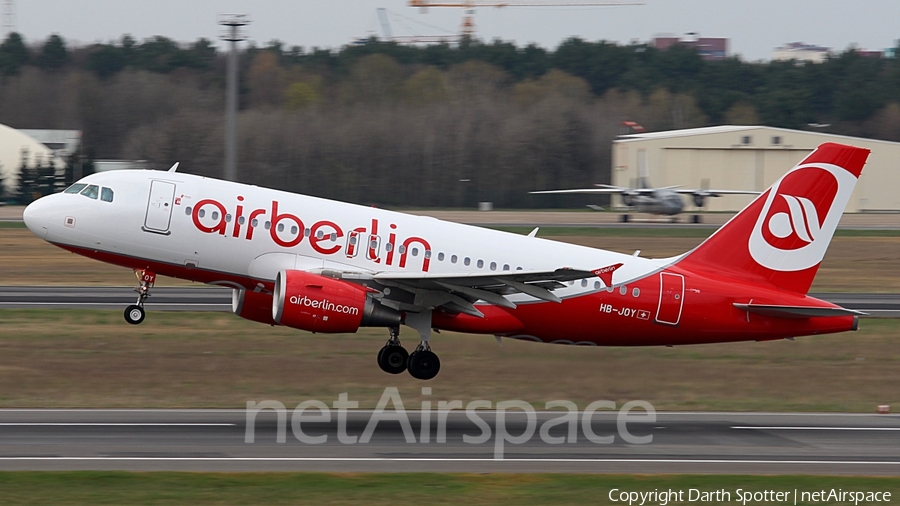 Air Berlin (Belair) Airbus A319-112 (HB-JOY) | Photo 209619