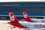 Air Berlin (Belair) Airbus A319-112 (HB-JOY) at  Zurich - Kloten, Switzerland