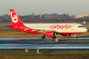Air Berlin (Belair) Airbus A320-214 (HB-JOZ) at  Dusseldorf - International, Germany
