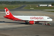 Air Berlin (Belair) Airbus A320-214 (HB-JOZ) at  Hamburg - Fuhlsbuettel (Helmut Schmidt), Germany