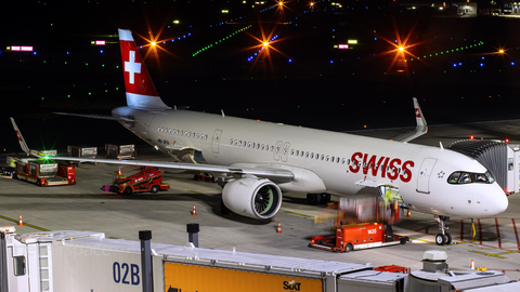 Swiss International Airlines Airbus A321-271NX (HB-JPA) at  Hamburg - Fuhlsbuettel (Helmut Schmidt), Germany