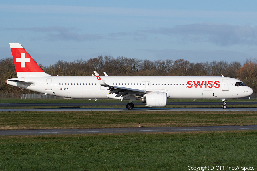 Swiss International Airlines Airbus A321-271NX (HB-JPA) | Photo 559999