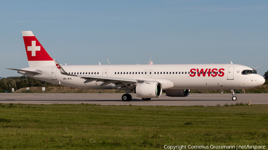 Swiss International Airlines Airbus A321-271NX (HB-JPA) | Photo 402865