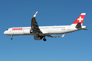 Swiss International Airlines Airbus A321-271NX (HB-JPB) at  Barcelona - El Prat, Spain